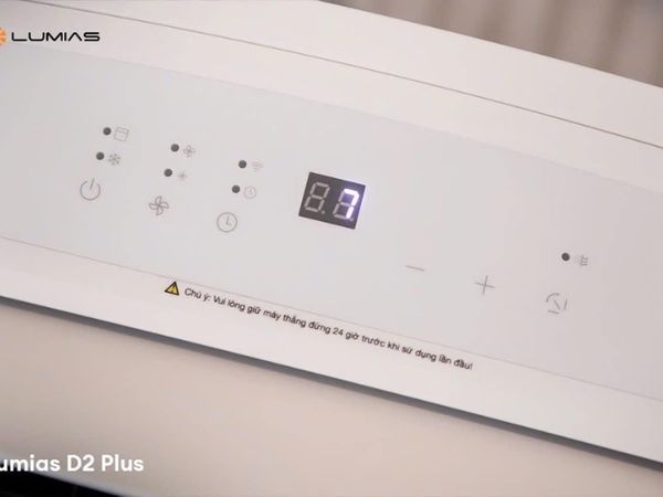 Máy hút ẩm Lumias NWT D2 Plus 20L Với 325W, máy có khả năng hút ẩm lên đến 20L/ngày