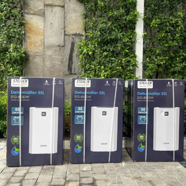 Máy hút ẩm Steiger STG 855DW 55L Đảm Bảo Sức Khỏe Người Dùng và Bảo Quản Đồ Vật Trong Nhà