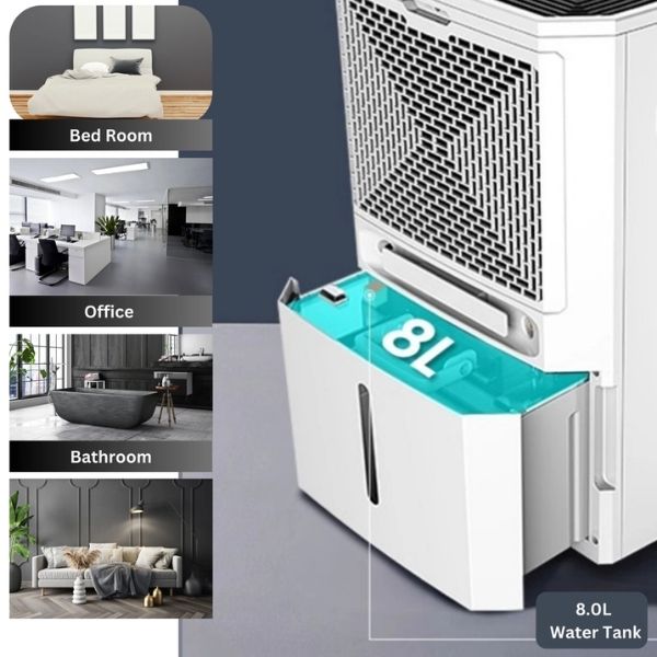 Máy hút ẩm Steiger STG 855DW 55L Đảm Bảo Sức Khỏe Người Dùng và Bảo Quản Đồ Vật Trong Nhà