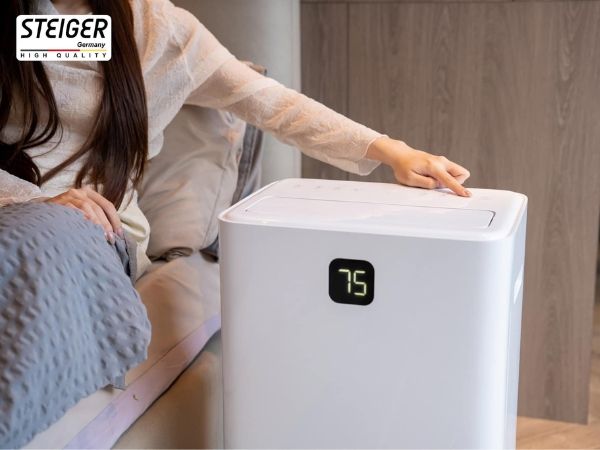 Máy hút ẩm Steiger STG 860DW Công Nghệ Máy Nén – Tiết Kiệm Điện và Hút Ẩm Mạnh Mẽ