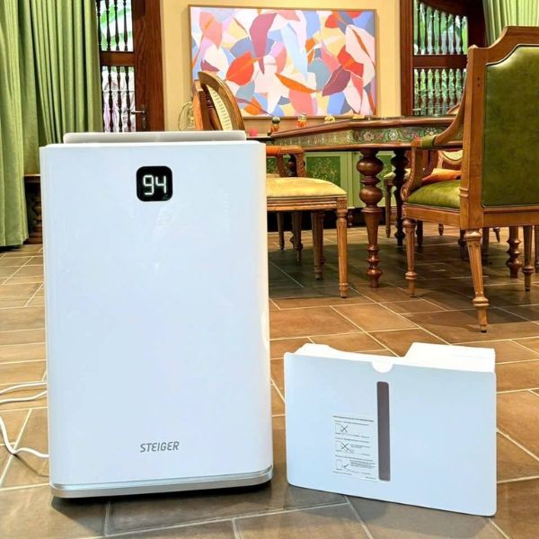 Máy hút ẩm Steiger STG 860DW Bình Chứa Nước 7.5L – Tiết Kiệm Thời Gian và An Toàn