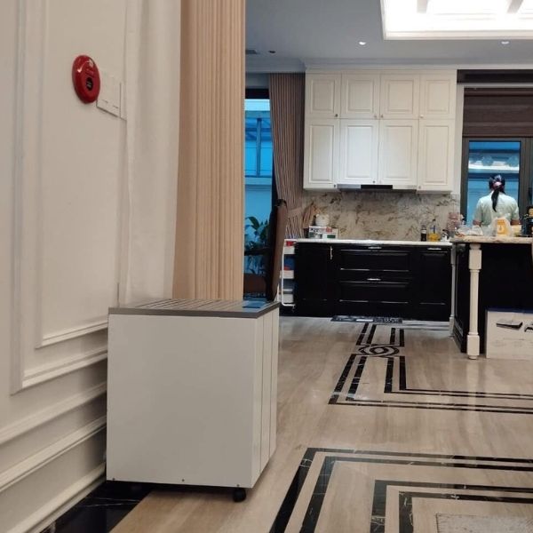 Máy hút ẩm Wood’s LD48Pro+ 180m2 Tối ưu hóa quá trình hút ẩm và sấy khô đồ giặt