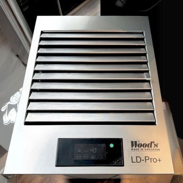 Máy hút ẩm Wood’s LD48Pro+ 180m2 cung cấp công suất và hiệu quả năng lượng tối đa trong một