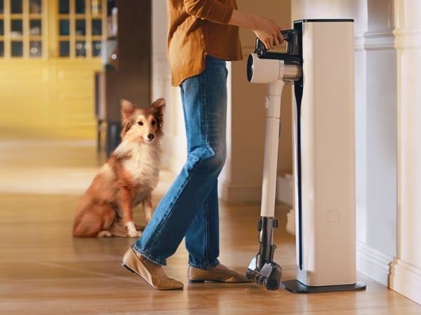 Máy hút bụi cầm tay LG A9T ULTRA Cây hút bụi cầm tay tự đổ bụi đầu tiên