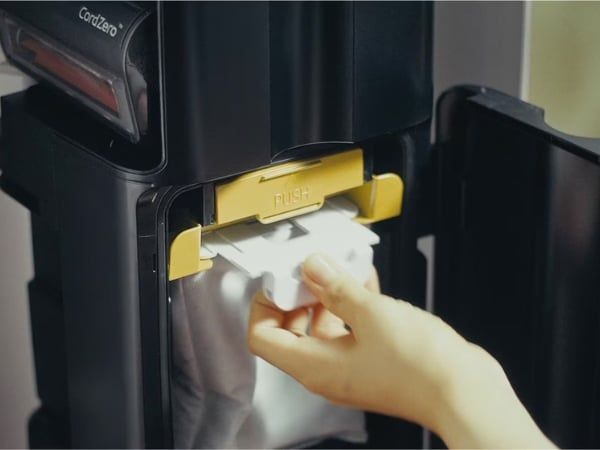 Máy hút bụi cầm tay LG A9T ULTRA Túi đựng bụi bẩn dùng một lần để bụi bẩn không vương ra ngoài