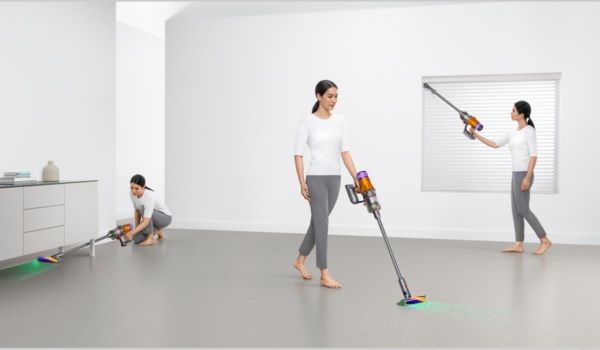 Máy hút bụi Dyson V12 Detect Slim Absolute là dòng máy cầm tay linh hoạt, sử dụng ở đa vị trí