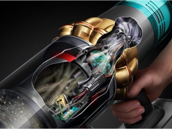 Máy hút bụi lau nhà Dyson V15s Detect Submarine Complete HEPA với Công nghệ Cyclone