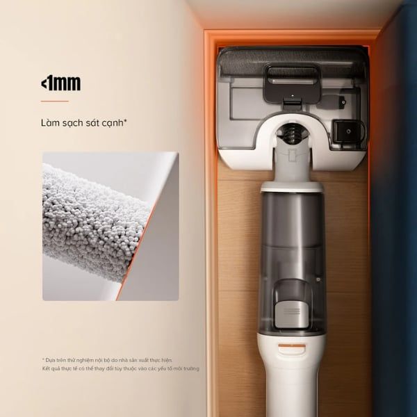 Máy hút bụi lau nhà Roborock F25 RT khả năng làm sạch sâu mọi ngóc ngách
