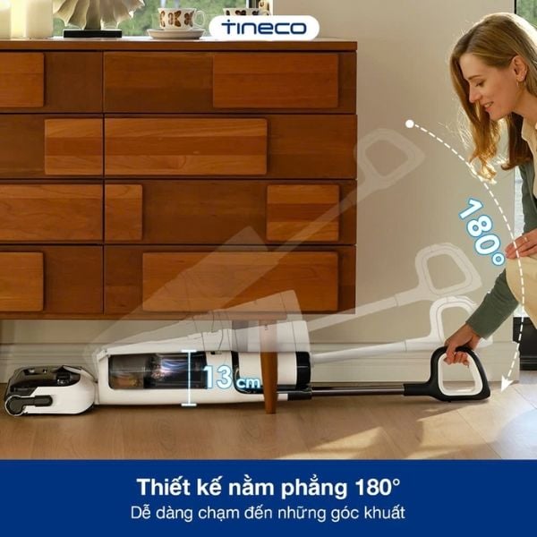 Máy hút bụi lau nhà Tineco S6 Stretch Pro Điều Khiển Thông Minh – Kết Nối Ứng Dụng Di Động