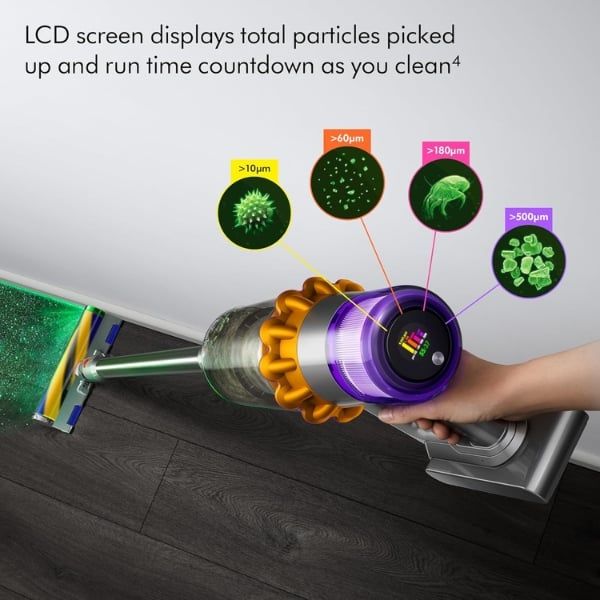Máy hút bụi lau sàn Dyson V15s Detect Submarine Absolute