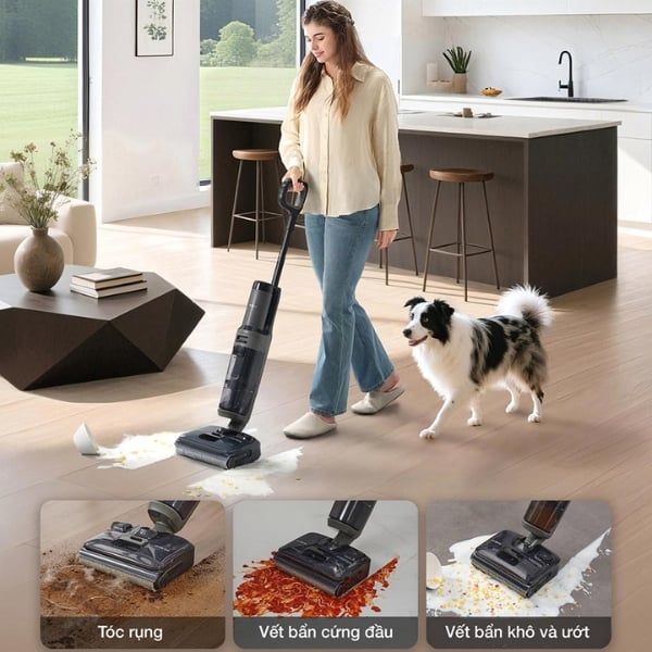 Máy hút bụi lau sàn Tineco Floor One i6 Stretch Plus Thiết Kế Thân Thiện Với Người Dùng, Tối Ưu Hóa Hiệu Quả Làm Sạch