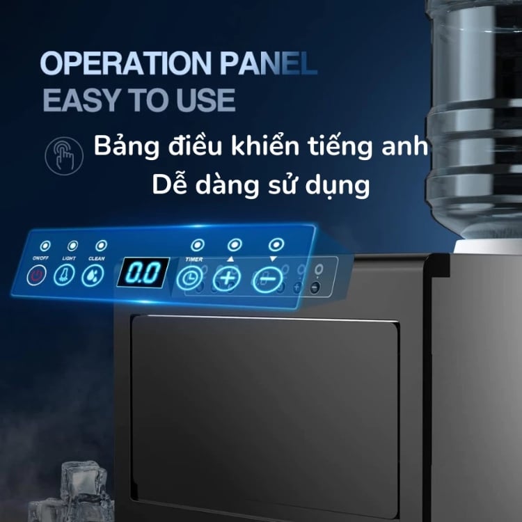 Máy làm đá viên Takaipro TKI-125PRO&nbsp;125kg/Ngày&nbsp;Hệ máy nén SECOP cao cấp