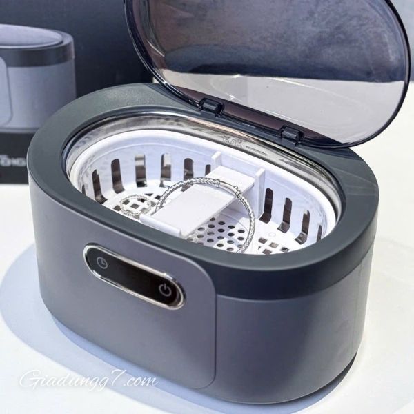 Máy làm sạch trang sức siêu âm 2Lock - Korea -&nbsp;Máy rửa siêu âm này là một công cụ làm sạch hiệu quả và nhẹ nhàng cho đồ trang sức