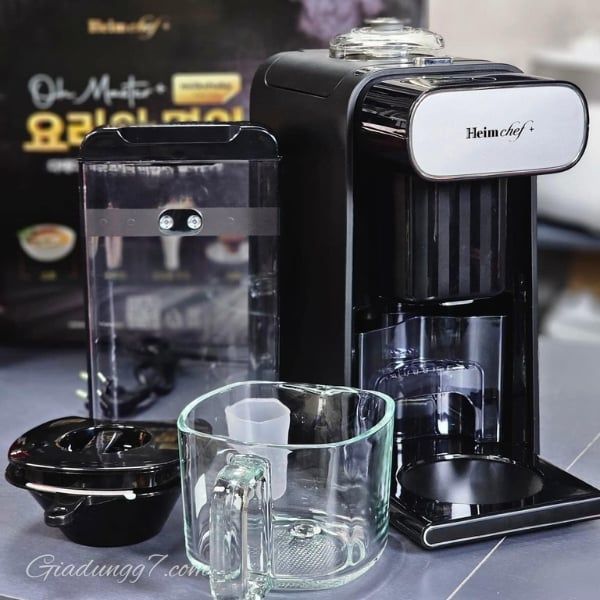 Máy làm sữa hạt HeimChef Plus Pro 920 Thiết kế liền khối và nhỏ gọn, tiết kiệm không gian bếp
