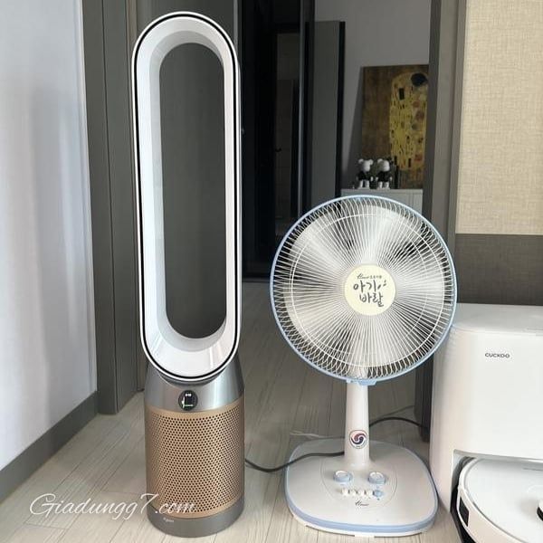 Máy lọc không khí Dyson TP12 Cảm biến và báo cáo tự động