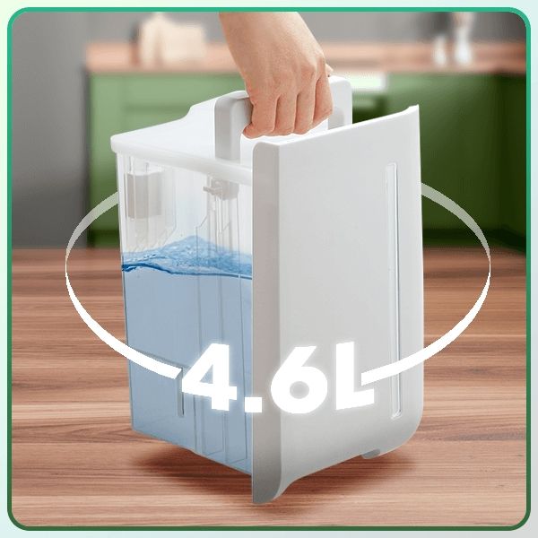 Máy lọc không khí và hút ẩm Sharp DW J20FV-W (52m²/20lít) Dung tích bình chứa cực lớn