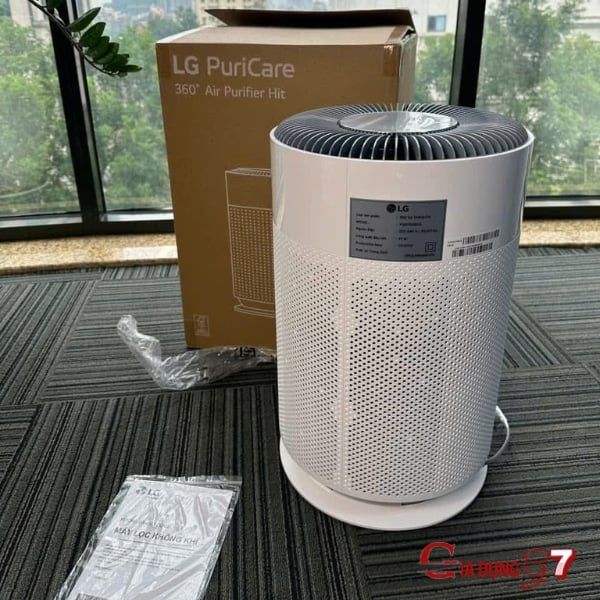 Máy lọc không khí LG PuriCare 360 AS60GHBG0 với Công suất 41W hoạt động hiệu quả trong phạm vi lọc phòng 60m².