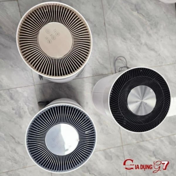 Máy lọc không khí LG PuriCare 360 HIT 1 tầng có 3 màu cho bạn lựa chọn: nâu, đen, xanh