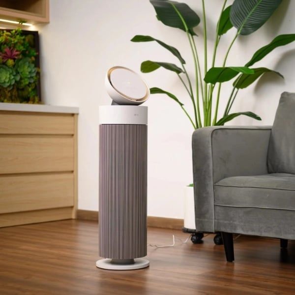 Máy lọc không khí LG PuriCare Aero Booster Pet AS55GGSY0 Công nghệ lọc không khí 360˚ cho không gian sạch toàn diện