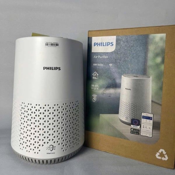 Máy lọc không khí Philips AC0650/10 Điều khiển qua điện thoại với ứng dụng Philips Air+
