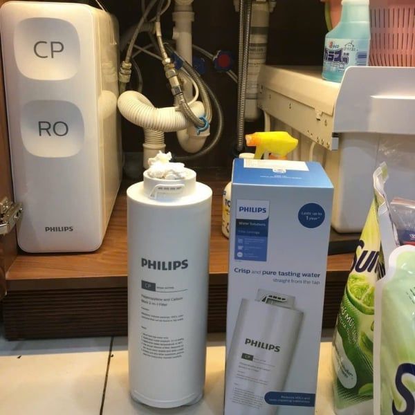 Máy lọc nước RO Philips AUT2015/74&nbsp;Chỉ Báo Tuổi Thọ Bộ Lọc Nhắc Nhở Bạn Thay Thế Kịp Thời