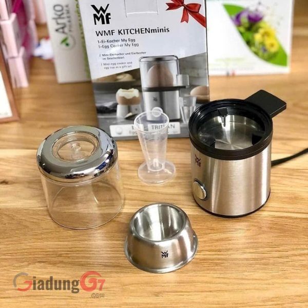 Máy luộc trứng mini Wmf Kitchenminis với Tỷ lệ nhỏ hơn tiết kiệm không gian, lý tưởng cho nhà bếp nhỏ