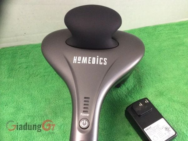Máy massage hồng ngoại HoMedics HHP-500H có tay cầm ở đầu chắc chắn