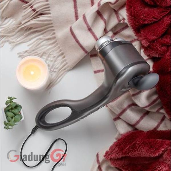 Máy massage cầm tay HoMedics HHP-500H công nghệ nóng lạnh với 5 Cài đặt tốc độ, 3 nút có thể hoán đổi cho nhau