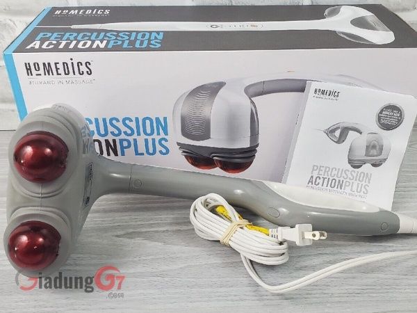 Hãy dành năm phút mỗi ngày massage với máy massage cầm tay Homedics HHP-350 để khiến bạn cảm thấy thư giãn sảng khoái hơn