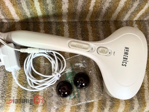Máy massage hồng ngoại HoMedics PA-MHA dễ dàng thay đổi cường độ cho phép bạn điều chỉnh massage sao cho phù hợp với mình