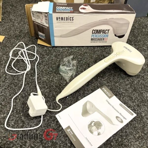 Hãy dành năm phút mỗi ngày massage với máy massage cầm tay Homedics PA-MHA để khiến bạn cảm thấy thư giãn sảng khoái hơn