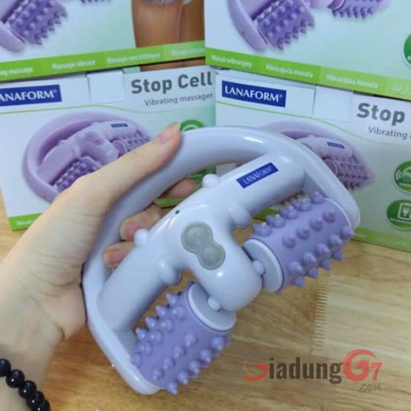 Máy massage cầm tay Lanaform Stop Cell cho phép bạn chống lại sự tích tụ chất béo khó coi, nhẹ nhàng loại bỏ sự xuất hiện của vỏ cam