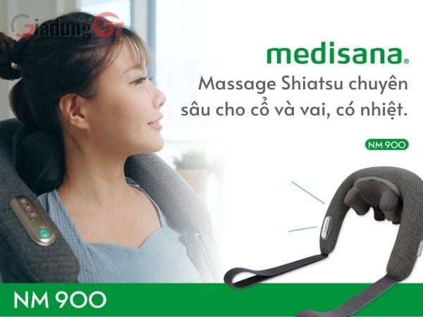 Medisana, chuyên gia quản lý sức khỏe đến từ Đức, sản phẩm massage là số một tại Châu Âu, thực sự giúp bạn khỏe mạnh