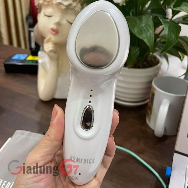 Máy massage mặt nóng lạnh HoMedics FAC-420 dùng để trị liệu da mặt, chườm nóng và lạnh, trẻ hóa da, chống nhăn, tiếp thêm sinh lực, sảng khoái, giảm quầng thâm