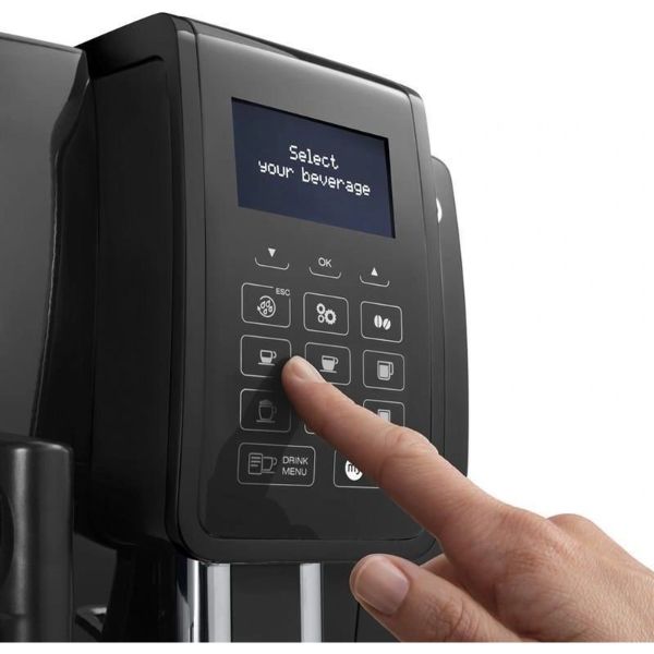 Máy pha cà phê Delonghi Dimamica ECAM 353.75B Hoạt động trực quan với màn hình LCD
