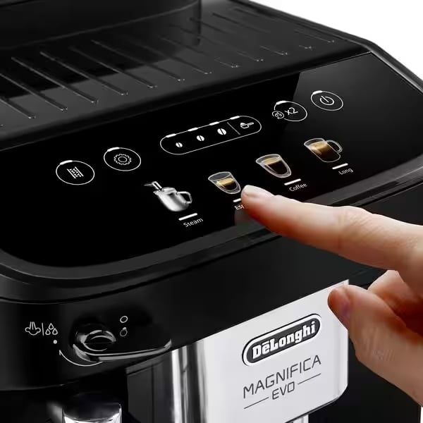 Máy pha cà phê De'Longhi Magnifica Evo ECAM 290.21.B Màn hình cảm ứng mềm mại, trực quan