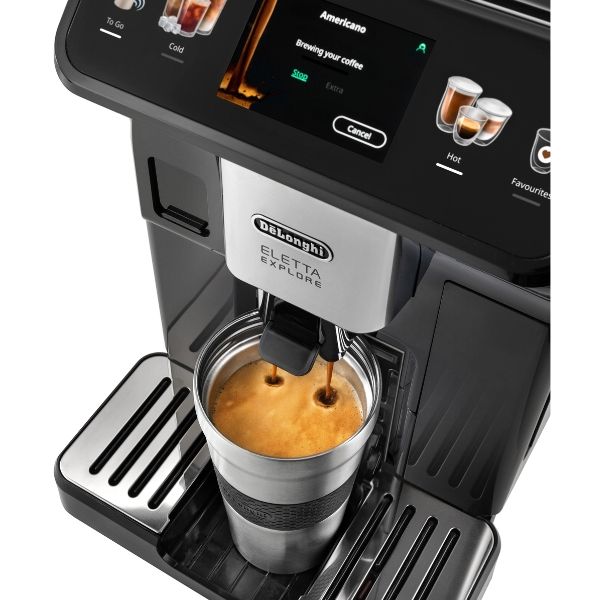 Máy pha cà phê Delonghi ECAM 450.55.G Eletta Explore Hệ Thống LatteCrema Cool Cải Tiến
