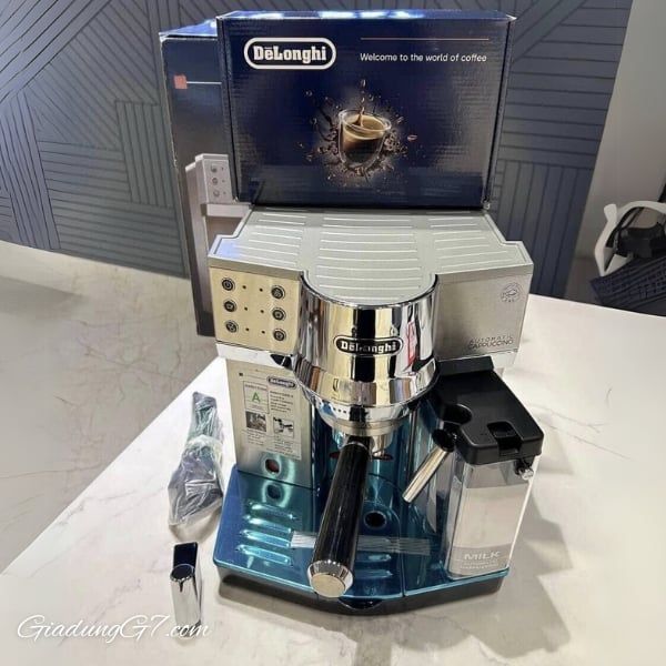 Máy pha cà phê Delonghi Espresso EC850.M Một cấp độ mới của kết cấu cà phê