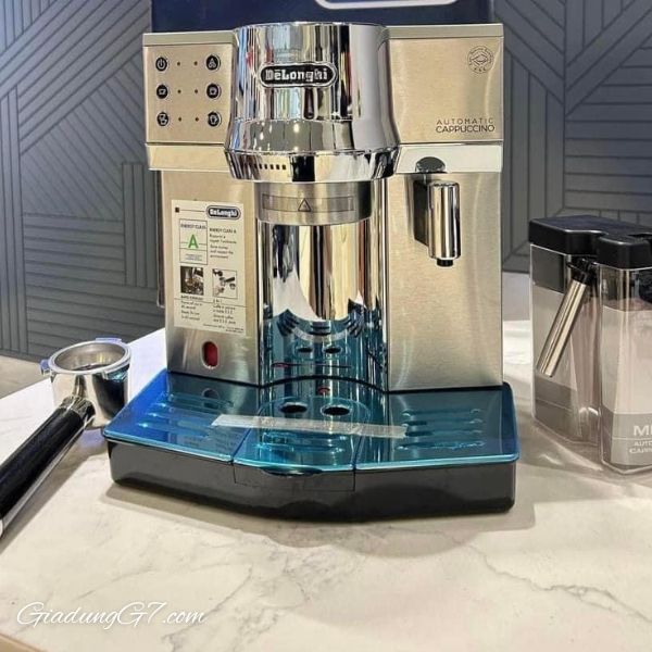 Máy pha cà phê Delonghi Espresso EC850.M - Màu bạc Hệ thống sữa tự động