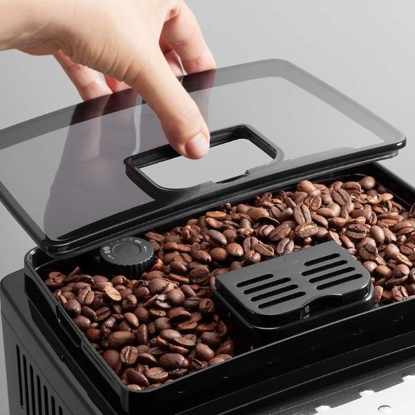 Máy pha cà phê Delonghi Magnifica S Smart ECAM 230.13.B Sử dụng cà phê hạt và cà phê bột