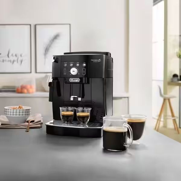 Máy pha cà phê Delonghi Magnifica S Smart ECAM 230.13.B Sử dụng cà phê hạt và cà phê bột