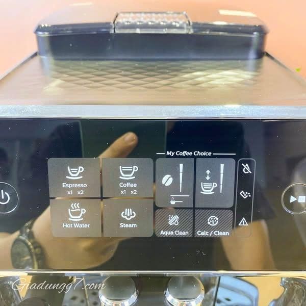 Máy pha cà phê Philips EP2224/10 2200 Điều chỉnh độ đậm nhạt và lượng cà phê thông qua My Coffee Choice