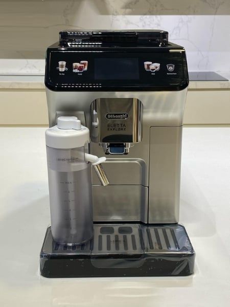 Máy pha cà phê Delonghi ECAM 450.55.S Eletta Explore Dòng Máy pha cafe siêu cao cấp, đến từ Thương hiệu nổi tiếng Delonghi