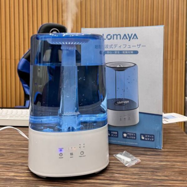 Máy phun sương tạo ẩm Lomaya 3.5L Công nghệ siêu âm tiên tiến tạo ra hơi sương mịn