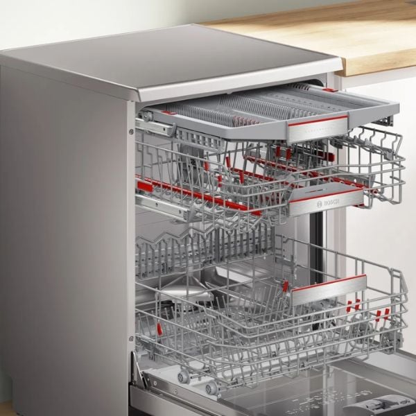 Máy rửa bát độc lập Bosch SMS8YCI01E serie 8 Giá Max Flex Pro - Linh hoạt và tiết kiệm không gian
