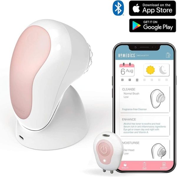 hệ thống HoMedics Pureté+ giúp bạn hiểu rõ hơn về làn da của mình và chăm sóc nó tốt nhất có thể bằng quy trình chăm sóc da được cá nhân hóa, dễ thực hiện.