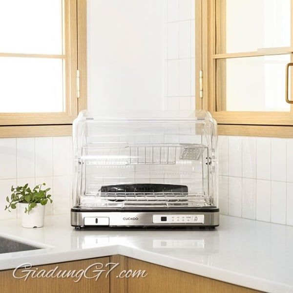 Máy sấy bát Cuckoo CDD A9010 40 lít Sở hữu dung tích đến 40 thích hợp cho gia đình 4-6 người