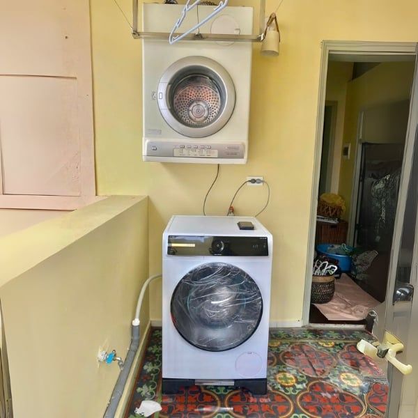 Máy sấy bơm nhiệt Bosch 9 kg WQB245B40 Series 8 Kết nối thiết bị từ xa với Home Connect