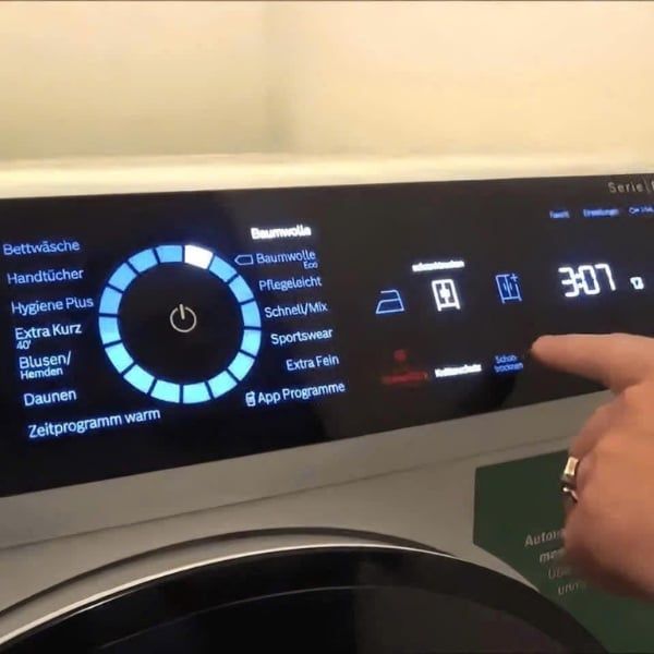 Máy sấy bơm nhiệt Bosch 9 kg WQB245B40 Series 8 Thiết bị gia dụng được kết nối với Home Connect