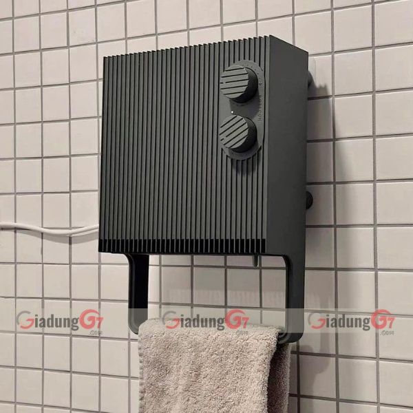 Máy sưởi nhà tắm Bottoom Maison - Thiết kế không chỉ thiết bị trông giống thiết bị điện thông thường mà còn là một vật thể được thiết kế có thể phù hợp với môi trường phòng tắm hiện đại.